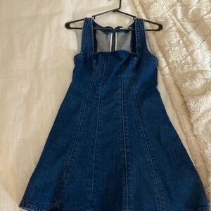 Denim Sleeveless Dress